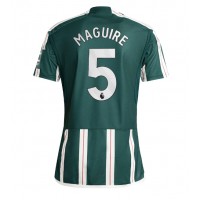 Moški Nogometni dresi Manchester United Harry Maguire #5 Gostujoči 2023-24 Kratek Rokav